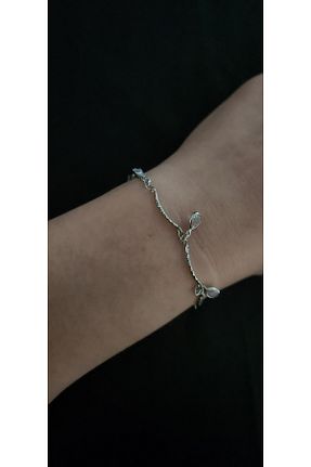دستبند جواهر طوسی زنانه زیرکن MODA - کد 929975756