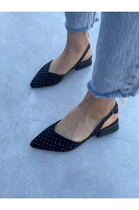 کفش مجلسی سبز زنانه چرم مصنوعی Elvinin Tarzı - کد 929975558