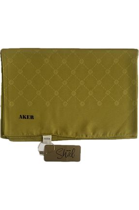 شال فیروزه ای زنانه پلی استر Aker - کد 820708461
