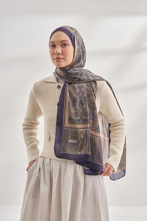 شال بنفش زنانه پلی استر ARMANDA - کد 868369727