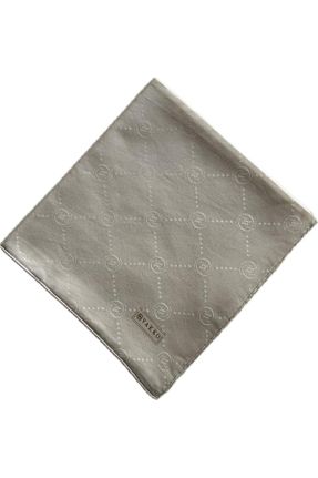 روسری بژ 90 x 90 Vakko - کد 815287383