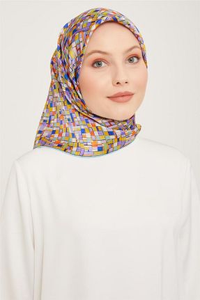 روسری طوسی ساتن Armine - کد 759632901