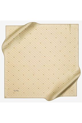 روسری صورتی ساتن Pierre Cardin - کد 402101142