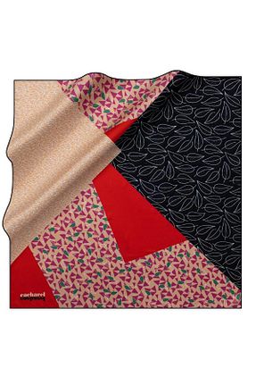 روسری رنگی پلی استر Cacharel - کد 339202569