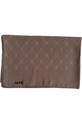 شال فیروزه ای زنانه پلی استر Aker - کد 820708476