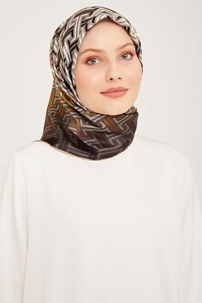 روسری سفید ساتن Armine - کد 759632856