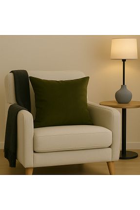 کوسن و روکش کوسن سبز پنبه ای Rell Home - کد 929985864