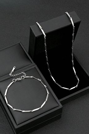 ست استیل طوسی زنانه 2 تایی The Collection - کد 929993337