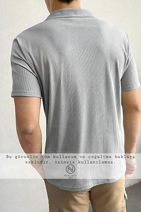 پولوشرت طوسی زنانه پلی ویسکون Risil-Nu Company - کد 929999401