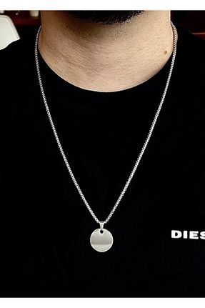 گردنبند استیل ( فولاد ) متالیک مردانه استیل ضد زنگ Tixy Pixy - کد 929999131