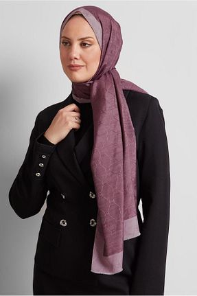 شال صورتی زنانه پلی استر Alvina - کد 930004211