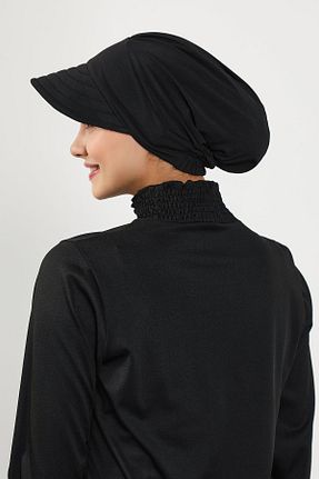 کلاه شنای حجاب مشکی Aisha