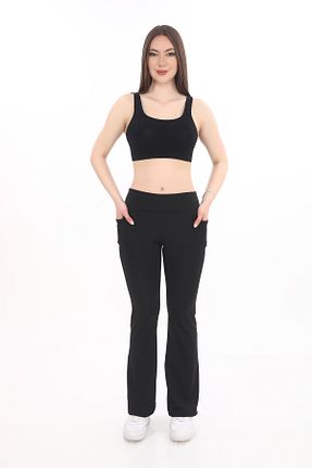 ساق شلواری مشکی زنانه بافتنی Sh Mağazacılık - کد 930006774