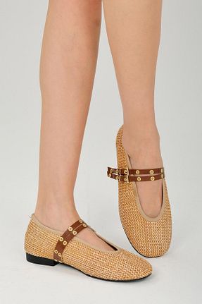 بابت قهوه ای زنانه پارچه ای Mio Gusto - کد 930019342