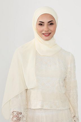 شال بژ زنانه Aisha