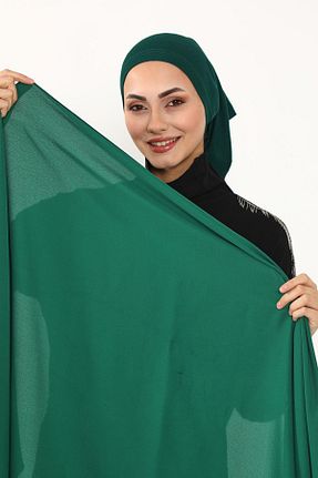 شال سبز زنانه Aisha