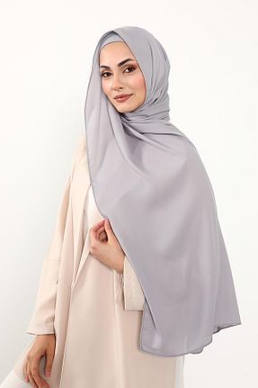 شال طوسی زنانه Aisha