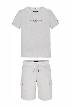 ست بالاتنه و پائین تنه سفید بچه گانه Tommy Hilfiger - کد 930024706