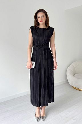 لباس مشکی زنانه بافتنی Aventien - کد 930025051