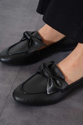 بابت مشکی زنانه چرم خالص Moda Pie - کد 809383079