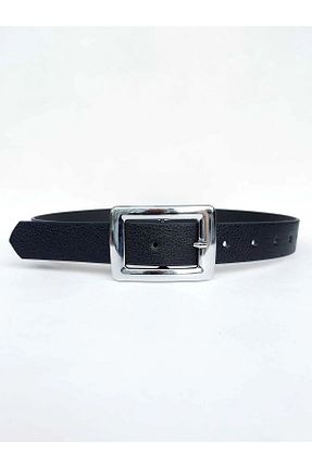 کمربند مشکی زنانه چرم مصنوعی Genel Markalar - کد 930034028