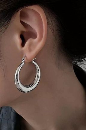 گوشواره استیل (فولاد) طوسی زنانه استیل (فولاد) Vitastyle - کد 930032174