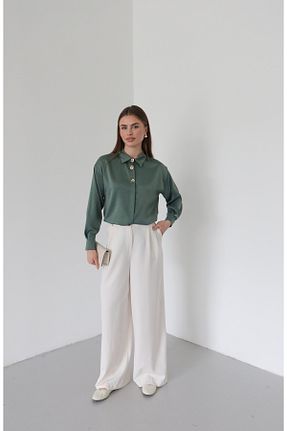 پیراهن سبز زنانه Relaxed Fashionbox - کد 930365272
