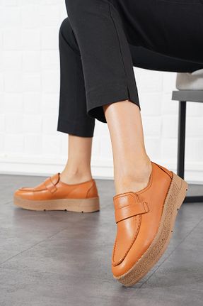 بابت قهوه ای زنانه چرم خالص Moda Pie - کد 858255796