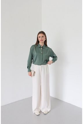 پیراهن سبز زنانه Relaxed Fashionbox - کد 930365272