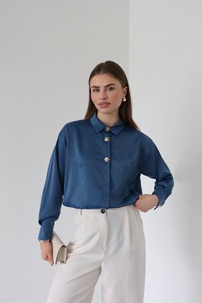 پیراهن آبی زنانه Relaxed Fashionbox - کد 930365416