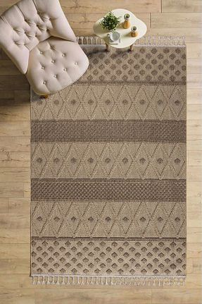 فرش بژ آنتی آلرژی SİMEREV HALI HOME CONSEPT - کد 866241562