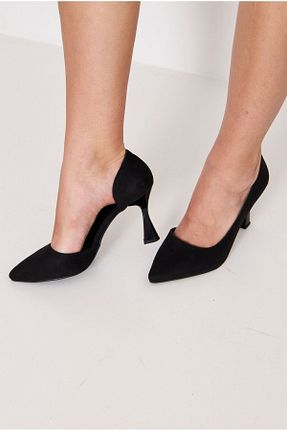 کفش پاشنه بلند کلاسیک مشکی زنانه جیر MODA - کد 929747826