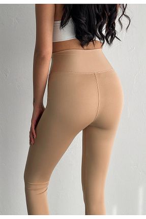 ساق شلواری بژ زنانه بافت dignus - کد 930379191