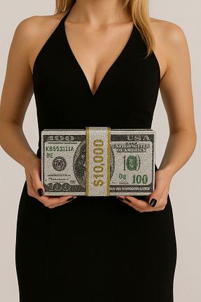 کیف مجلسی طوسی زنانه SENEMİSS BUTİK - کد 930220762