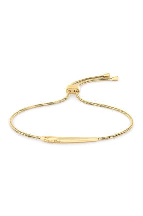 دستبند استیل (فولاد) طلائی زنانه استیل (فولاد) Calvin Klein - کد 813437388
