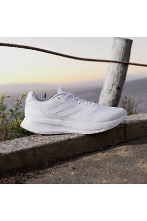 کفش اسنیکر سفید مردانه بند دار adidas - کد 828498471