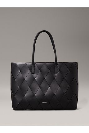 کیف دوشی مشکی زنانه چرم مصنوعی Calvin Klein - کد 930235261