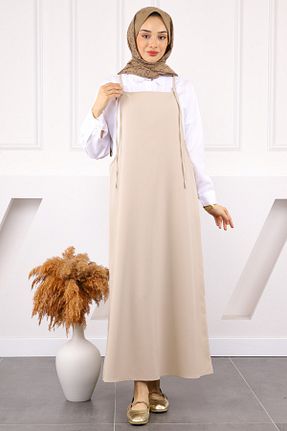 لباس حجاب طوسی زنانه رگولار İmajButik - کد 930107255