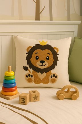 بالش و روبالشی کودک و نوزاد نباتی پنبه ای Melina Home Deco - کد 900522387