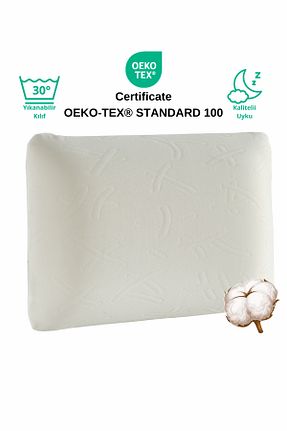 بالش سفید پنبه پلی استر Rudu - کد 870103921