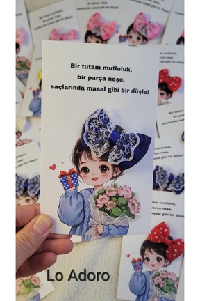 گیره سر سرمه ای زنانه ساتن LO ADORO - کد 930143475