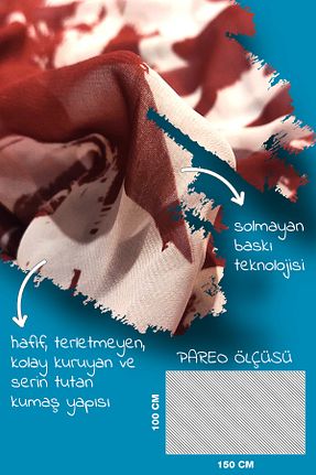 رویه بیکینی رنگی زنانه پلی استر Pikto Design - کد 929535215
