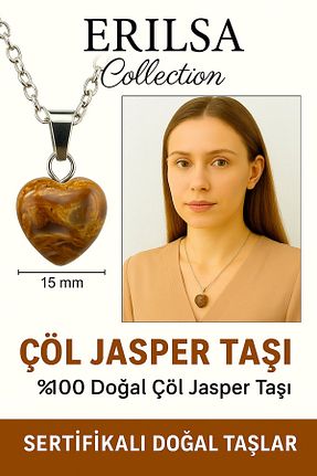 گردنبند جواهر رنگی زنانه سنگ Erilsa - کد 930168714