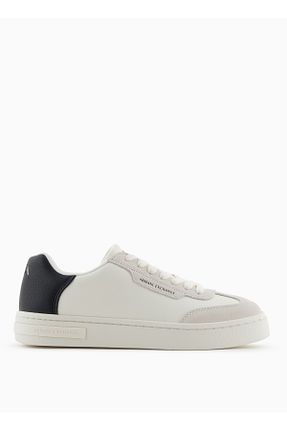 کفش اسنیکر سفید زنانه بند دار Armani Exchange - کد 930355281