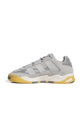 کفش اسنیکر طوسی مردانه بند دار adidas - کد 902132628