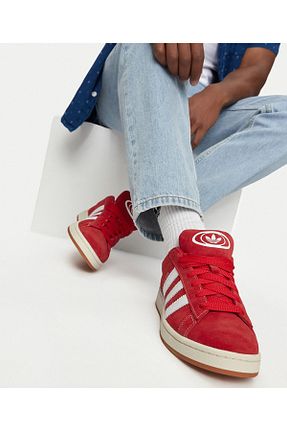 کفش پیاده روی قرمز زنانه پارچه ای adidas - کد 848526460