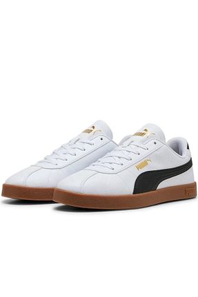 کفش اسنیکر سفید زنانه بند دار Puma - کد 906015118