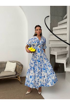 لباس آبی زنانه بافتنی AÈC PRIVÈ - کد 930216710