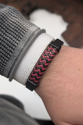 دستبند جواهر سفید مردانه زیرکن cheetah quality - کد 929633876