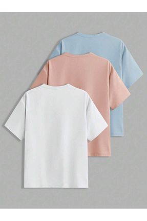 تیشرت رنگی زنانه اورسایز cc collection - کد 930223715